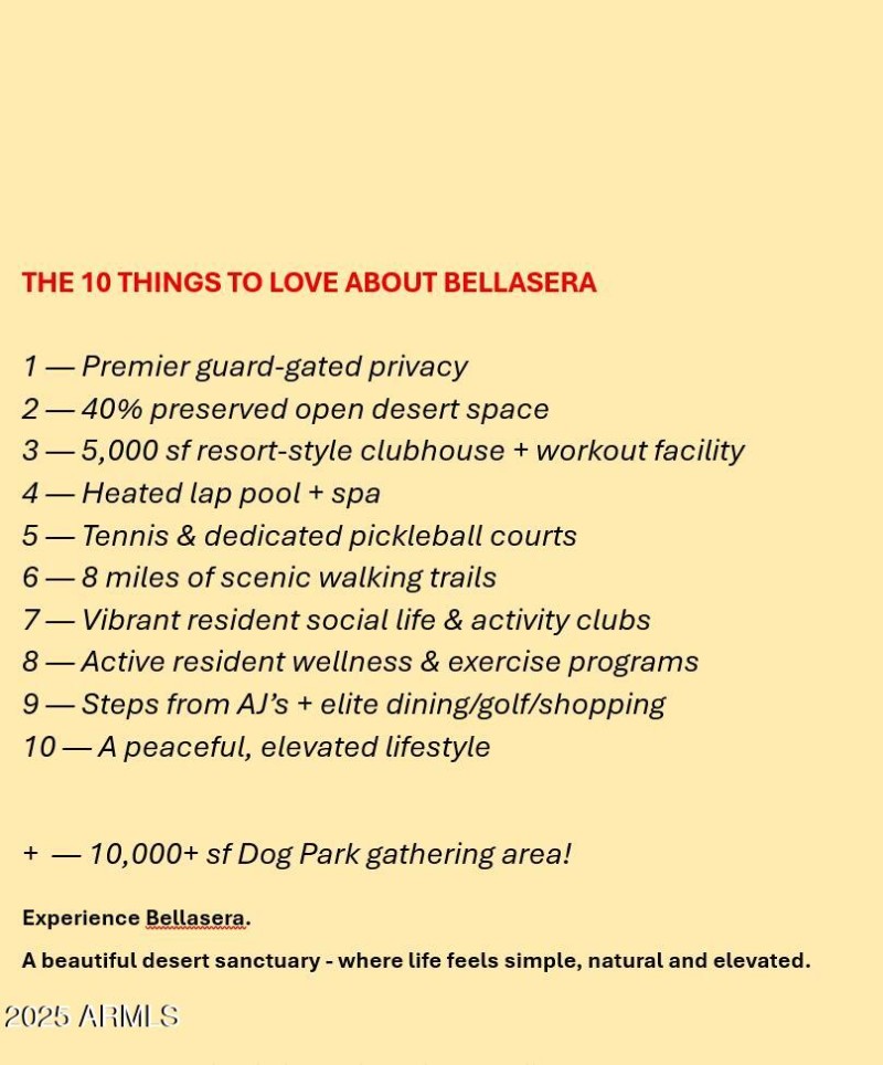 10 Things To Love About Bellasera 12-12-