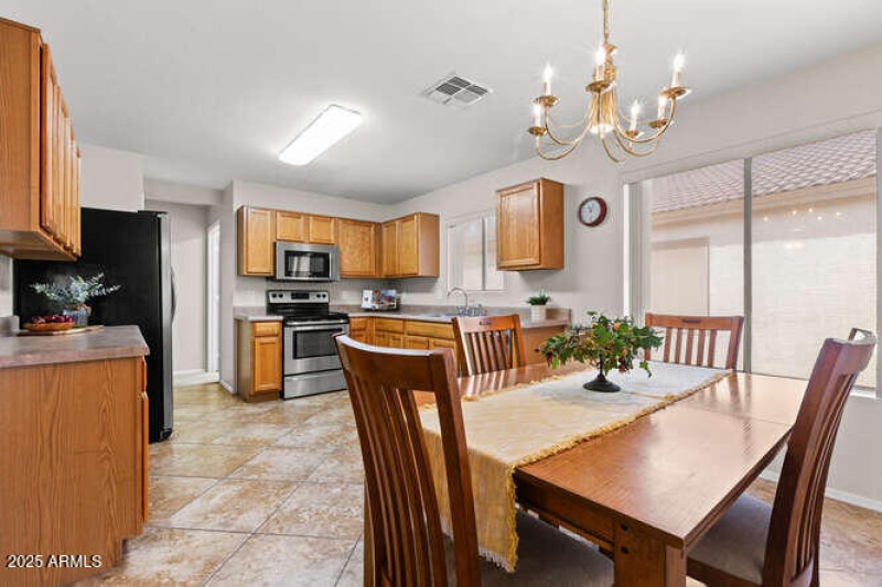 Dining and Kitchen Area
