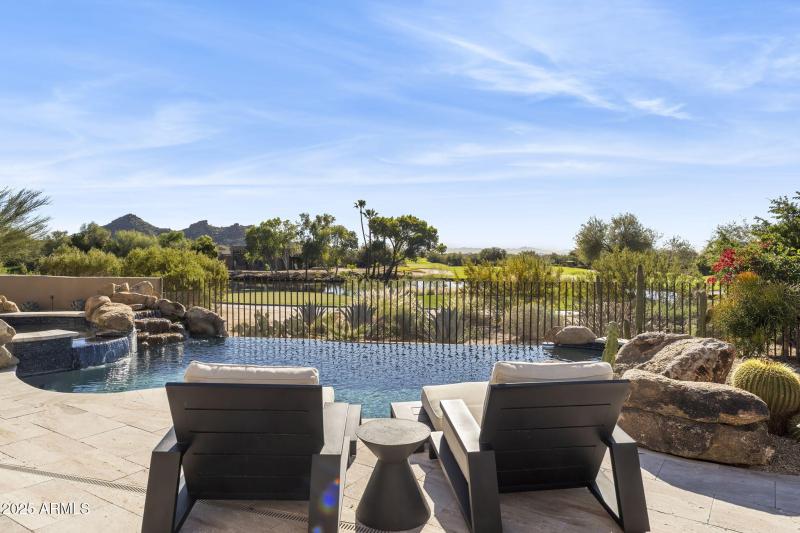 Between 18th Holes of 2 Boulders courses