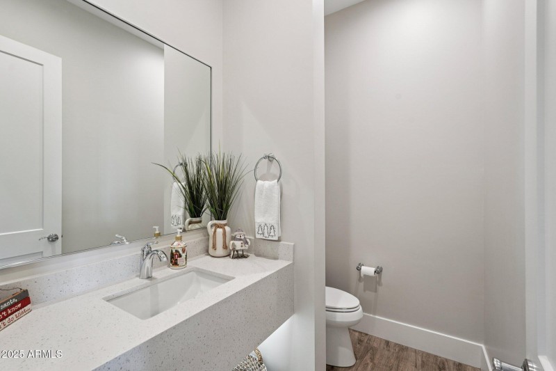 Half Bath w/Floating Vanity