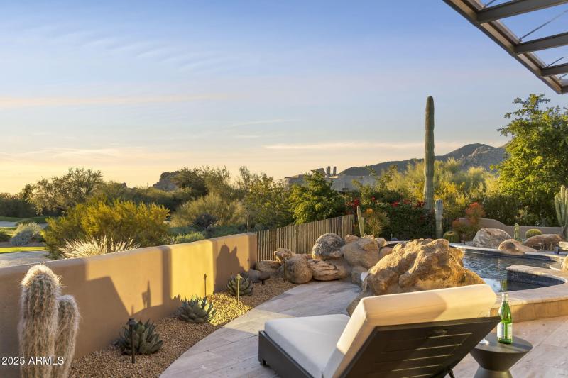 Ensuite Primary BR's Patio w/ Views