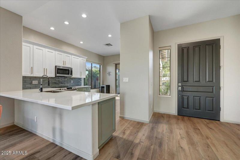 Remodeled Open Kitchen