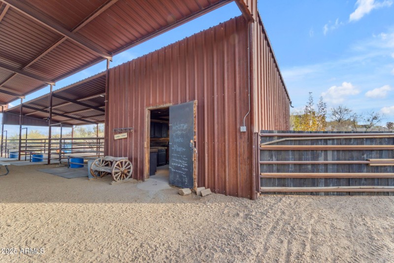 Tack room/bunk house