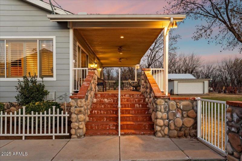 32-Courtyard Twilight