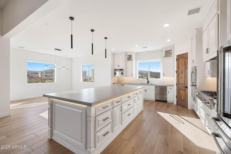 Kitchen Open to Dining