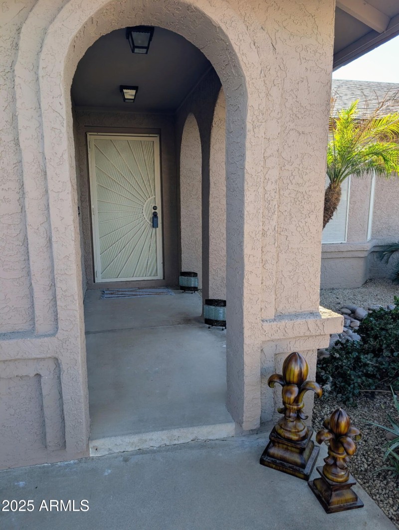 OUTSIDE FRONT ENTRANCE