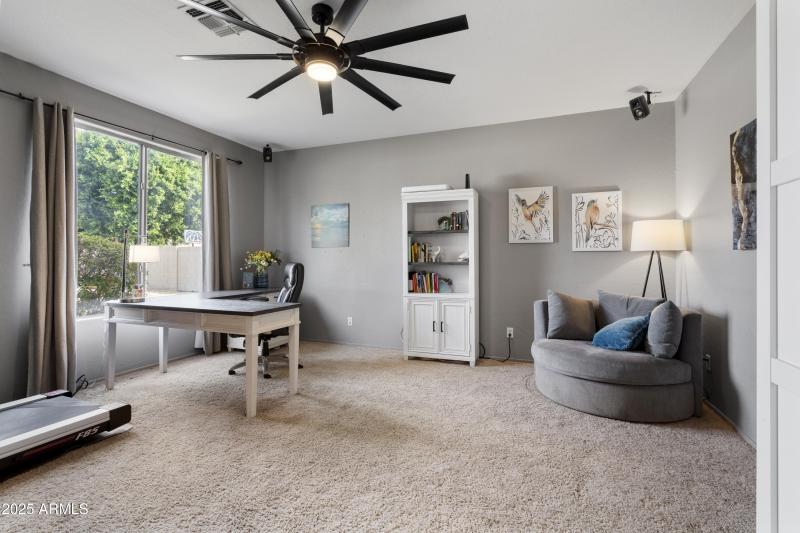Downstairs Office or Den