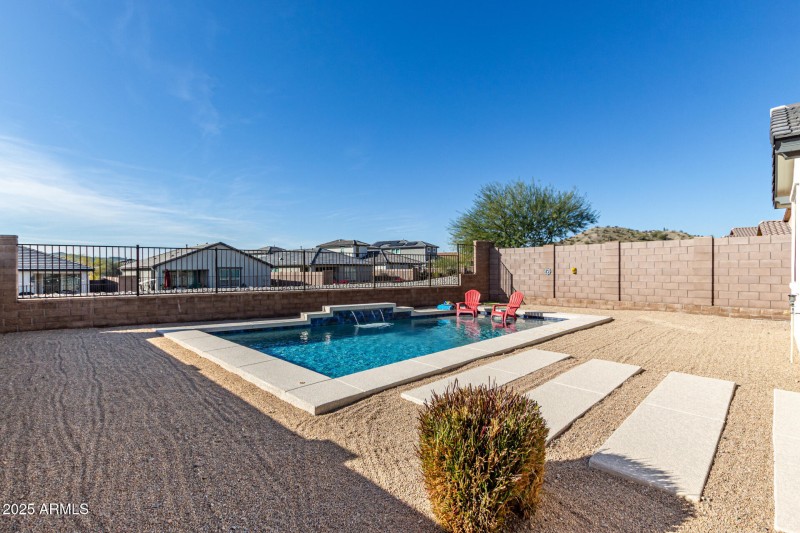 And sheer water feature