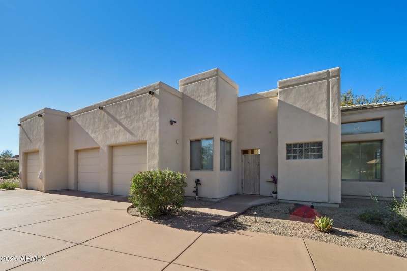 Driveway and Garages