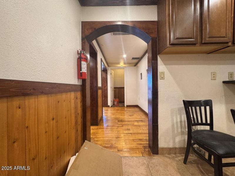 Doorway into Reception area