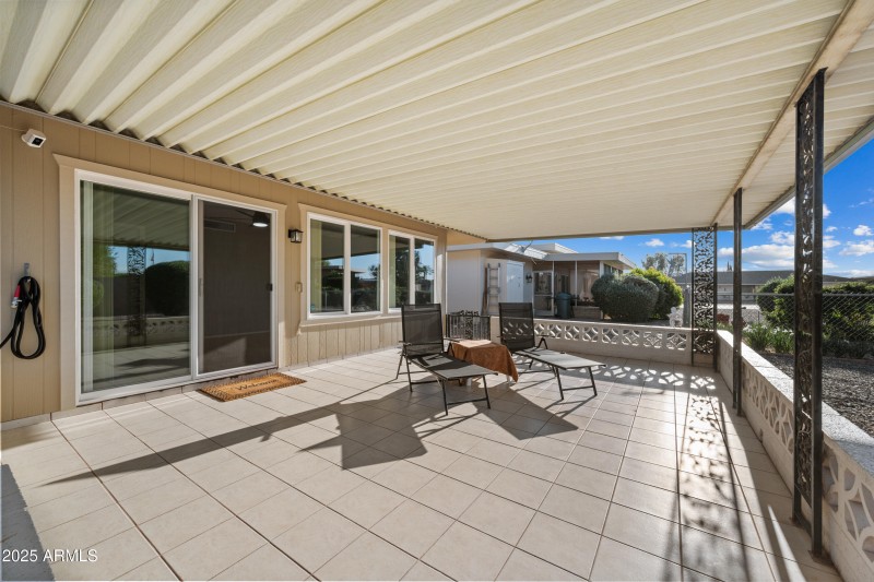 Extra Large Covered Patio