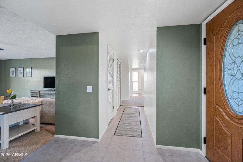 Entry Hall to 3 Bedrooms 2 Baths