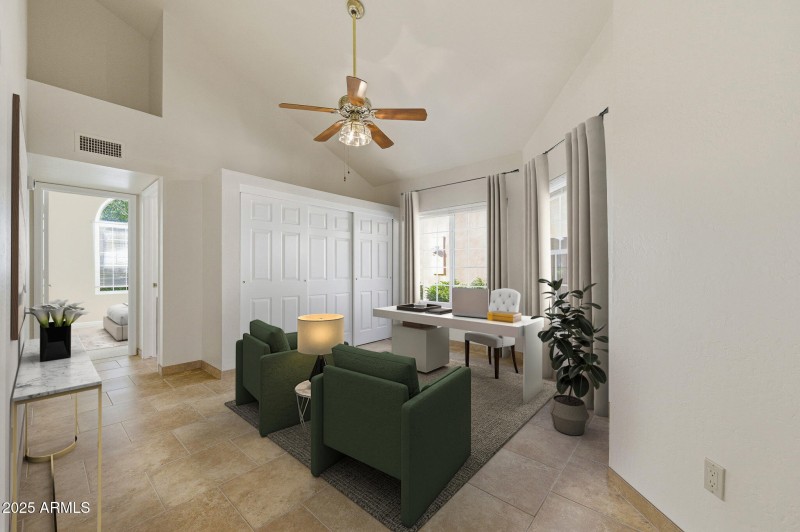 Den-Flex room staged