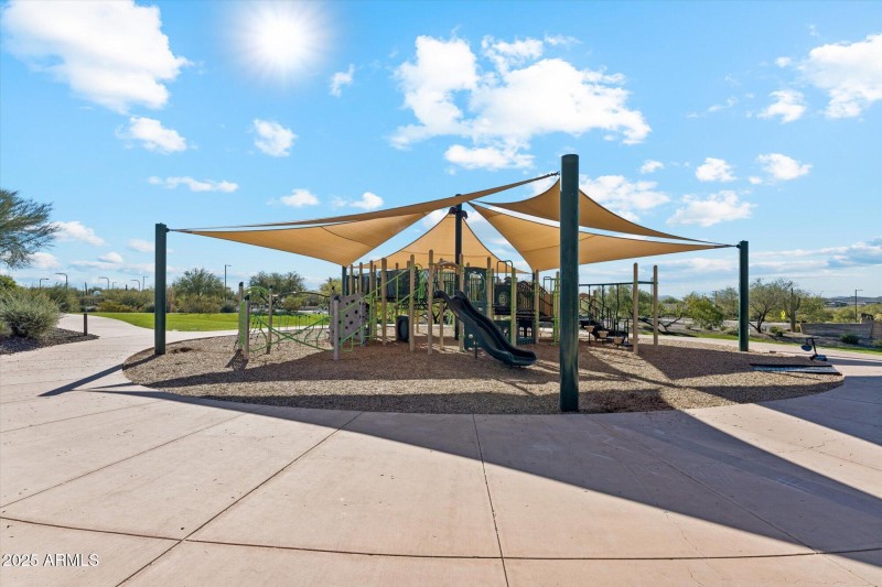 Shady Covered Playground