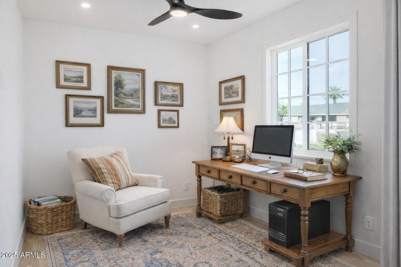 Secondary Bedroom/Office Staged