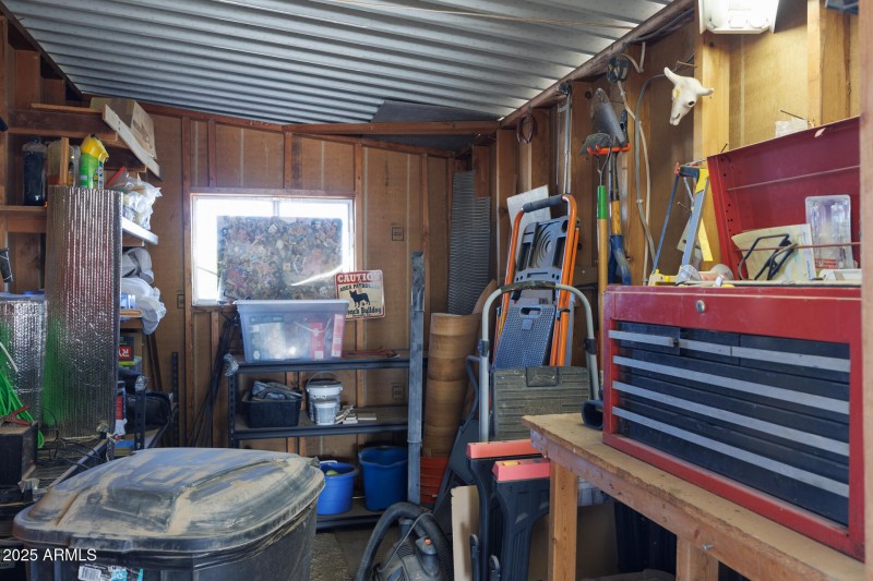 Shed Interior