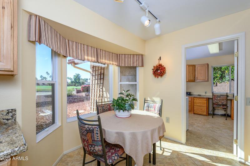 Beautiful Bay Window in the Kitchen