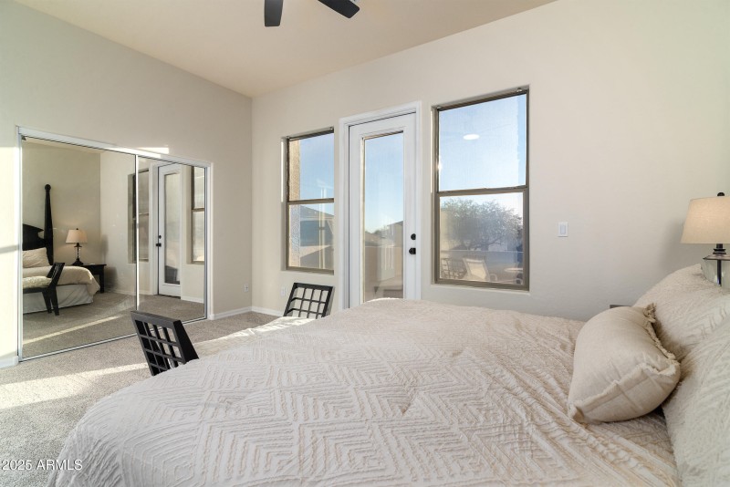 Guest room with balcony