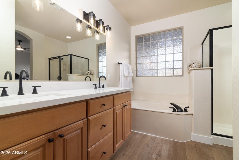 Master bathroom