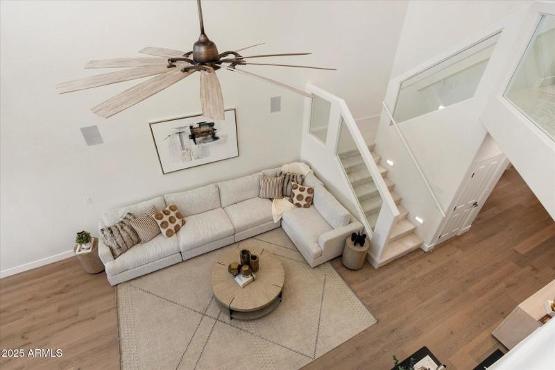 Overview of open spacious Great Room