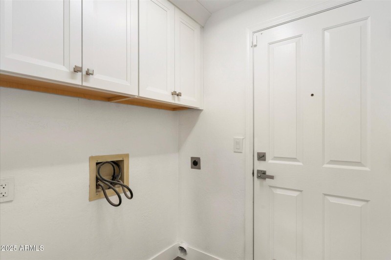 Laundry Room with New Cabinetry