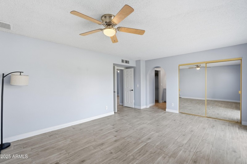 Updated master bedroom en suite