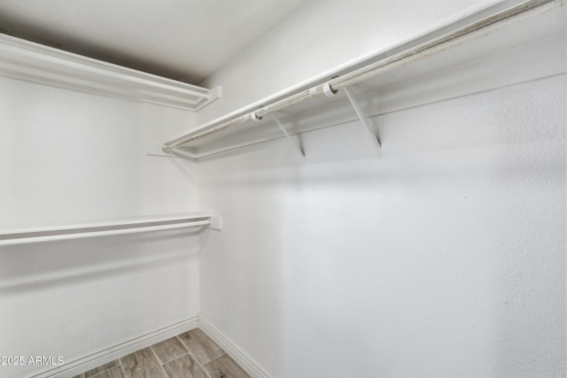 Large walk-in closet