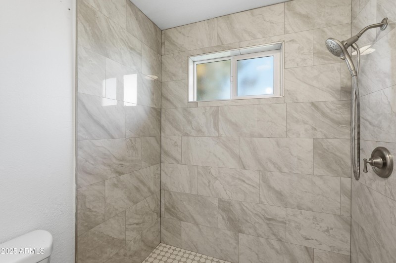 Remodeled master bathroom