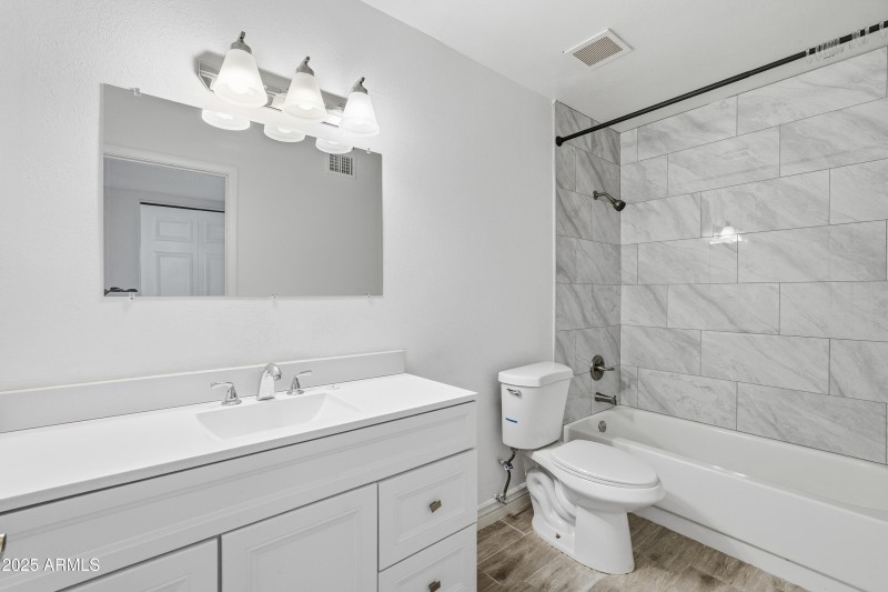 Remodeled bathrooms