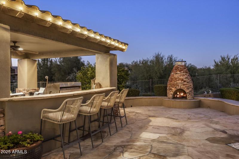 Outdoor Fireplace