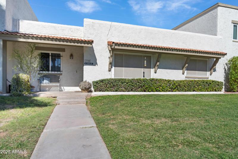 Front Exterior of Scottsdale Townhome