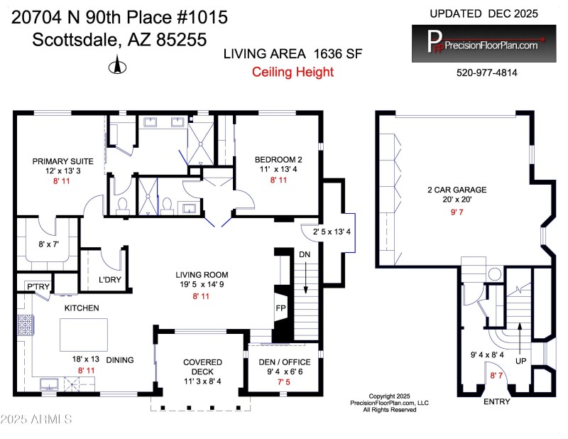 8 20704 N 90th PL Unit 1015 Floor Plan