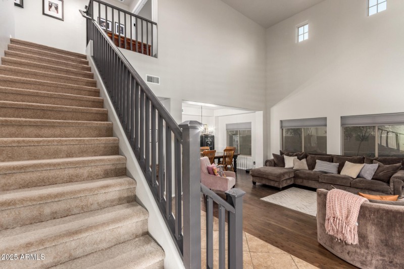 Stairs to Upper Level