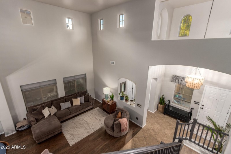 Living Room from Above