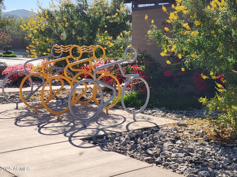 Signature Ladera Park bike racks