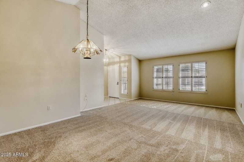 Front Living & Dining Room Space