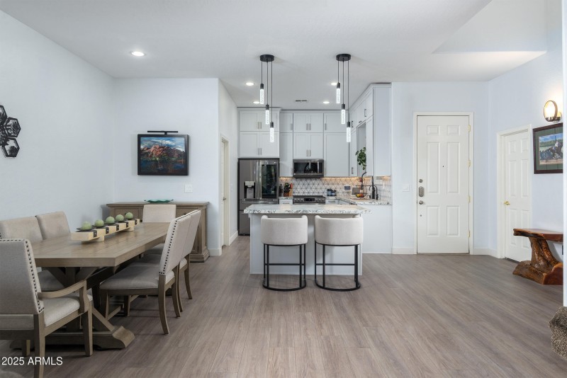 New open kitchen with island