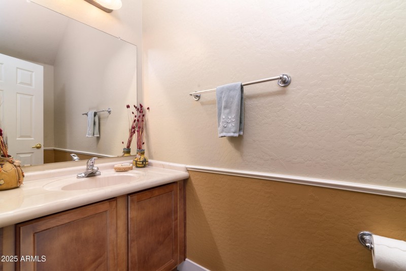 Downstairs half bath