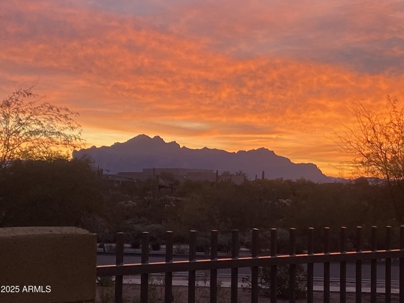 Sunset Mountain View