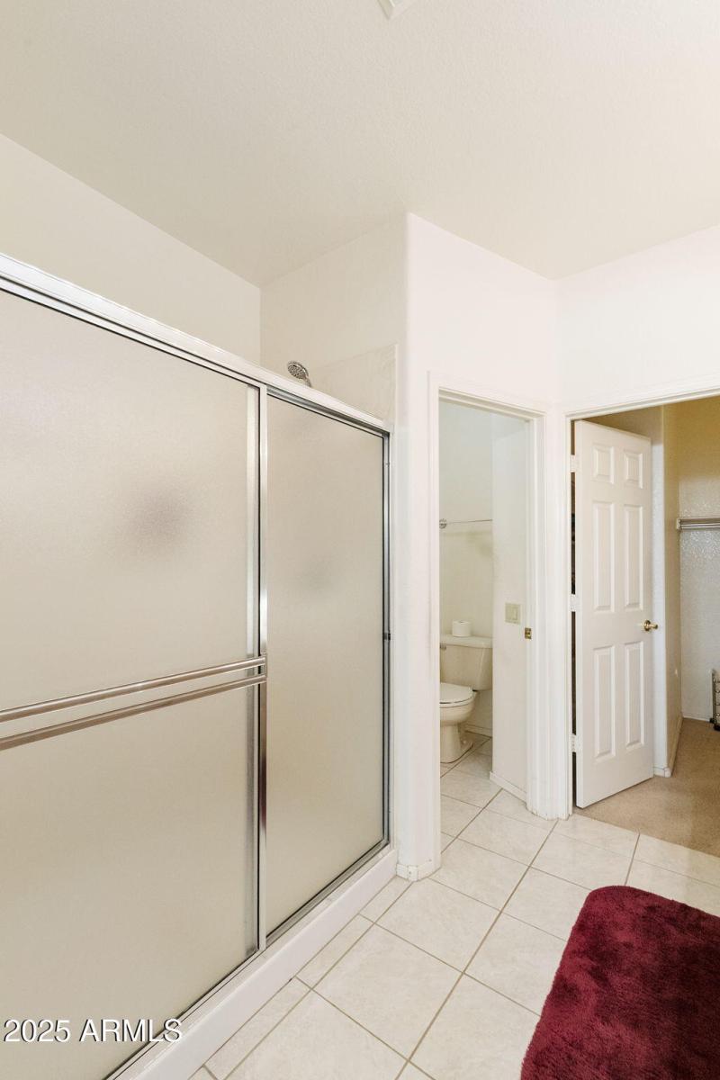 Primary Bath walk-in shower