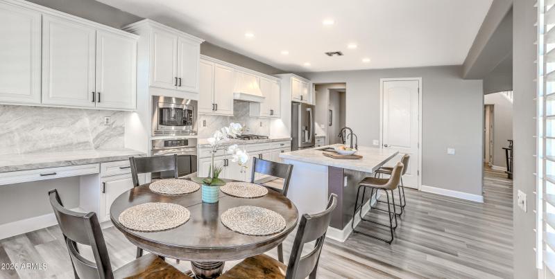 Kitchen and Eating Area