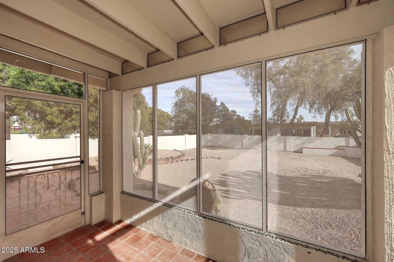 Screened In Patio-View