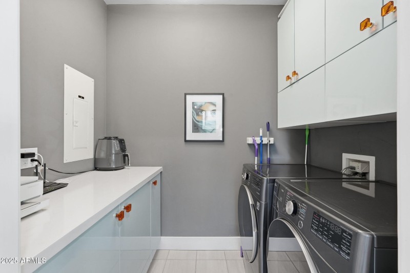 Laundry with Expansive Storage