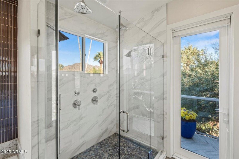 Dual Rain Head Shower