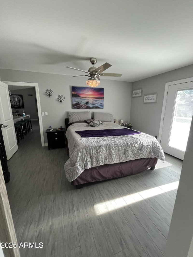 Master Bedroom Facing Bed