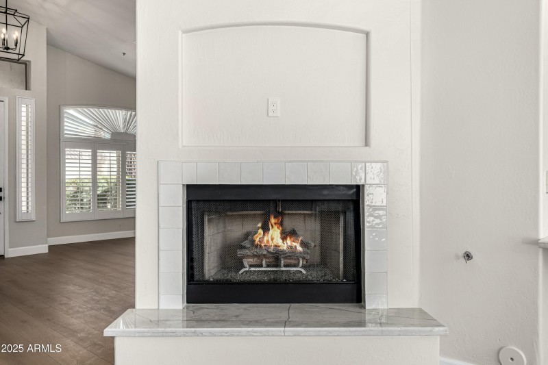Natural Gas Fireplace