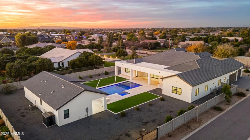 Drone Shot from Rear