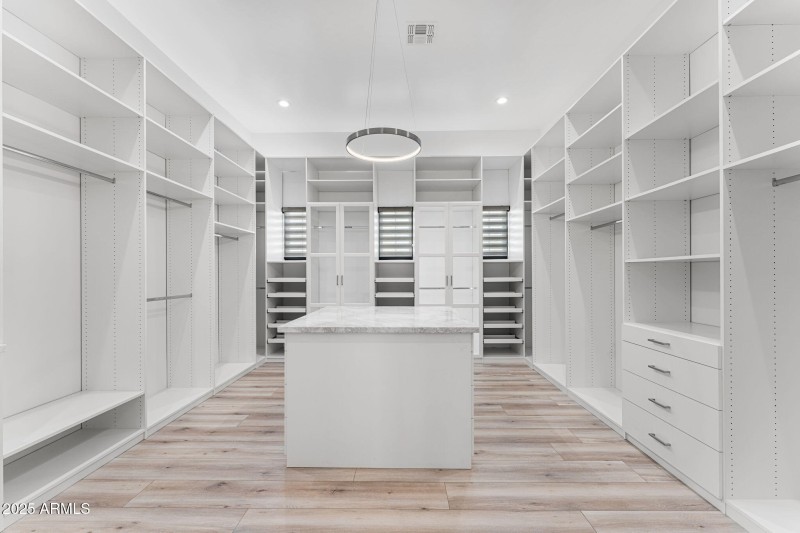 Primary Walk In Closet