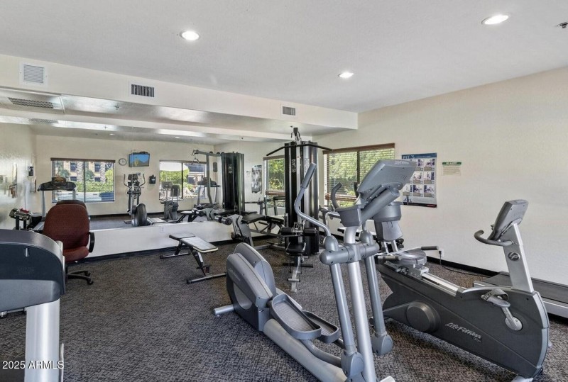 One of 3 workout rooms