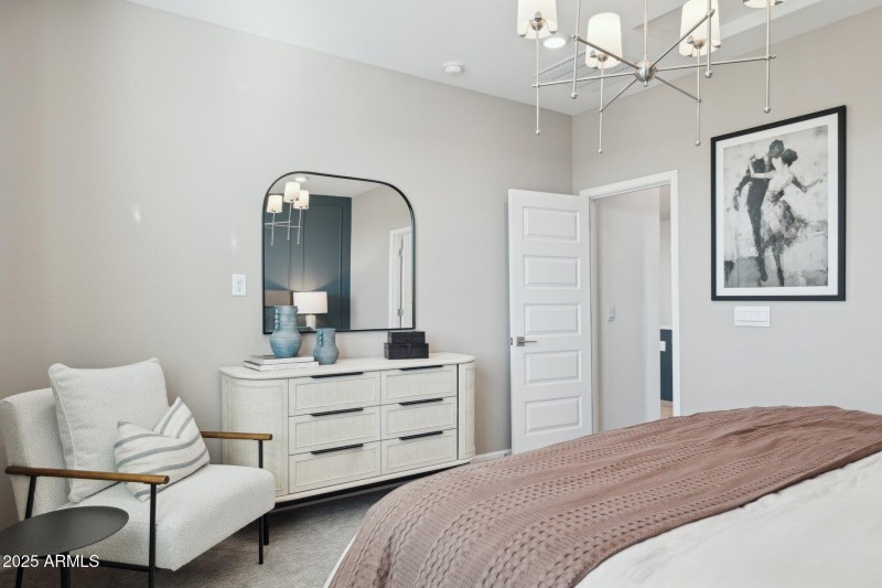 1st Floor - Primary Bedroom - Model